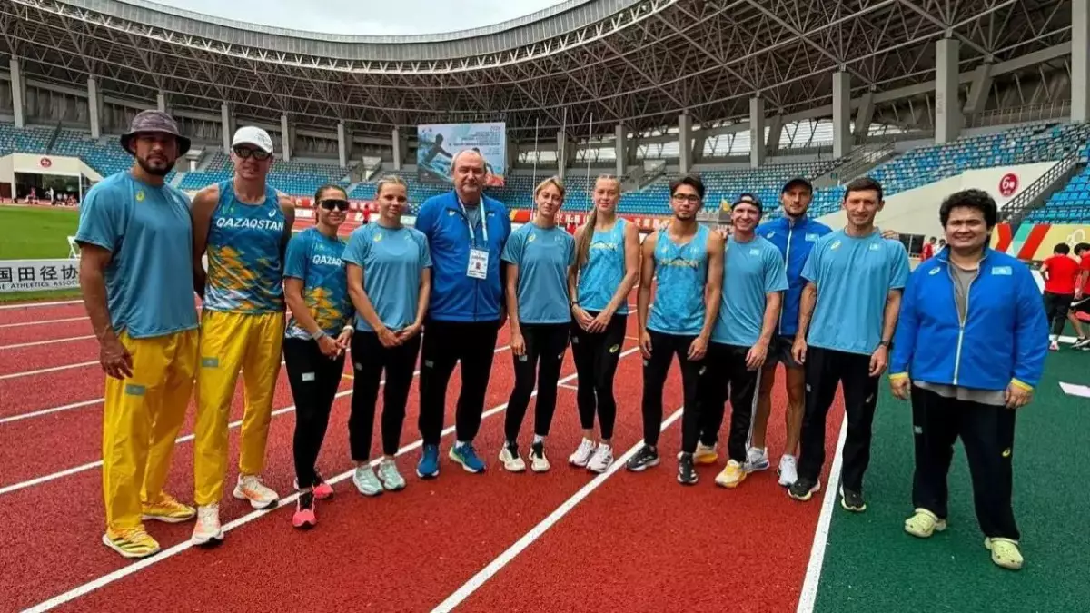Сборная Казахстана завоевала золото чемпионата Азии по легкой атлетике в Китае