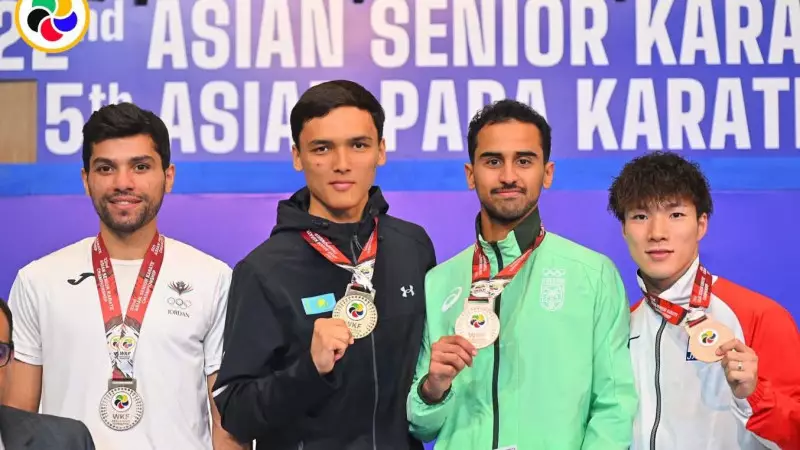 Қазақстан каратэден Азия чемпионатында үздік үштікке енді