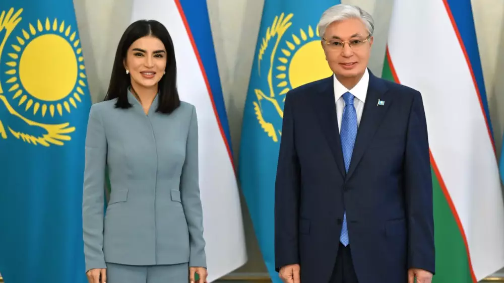 Президент Казахстана принял Саиду Мирзиёеву