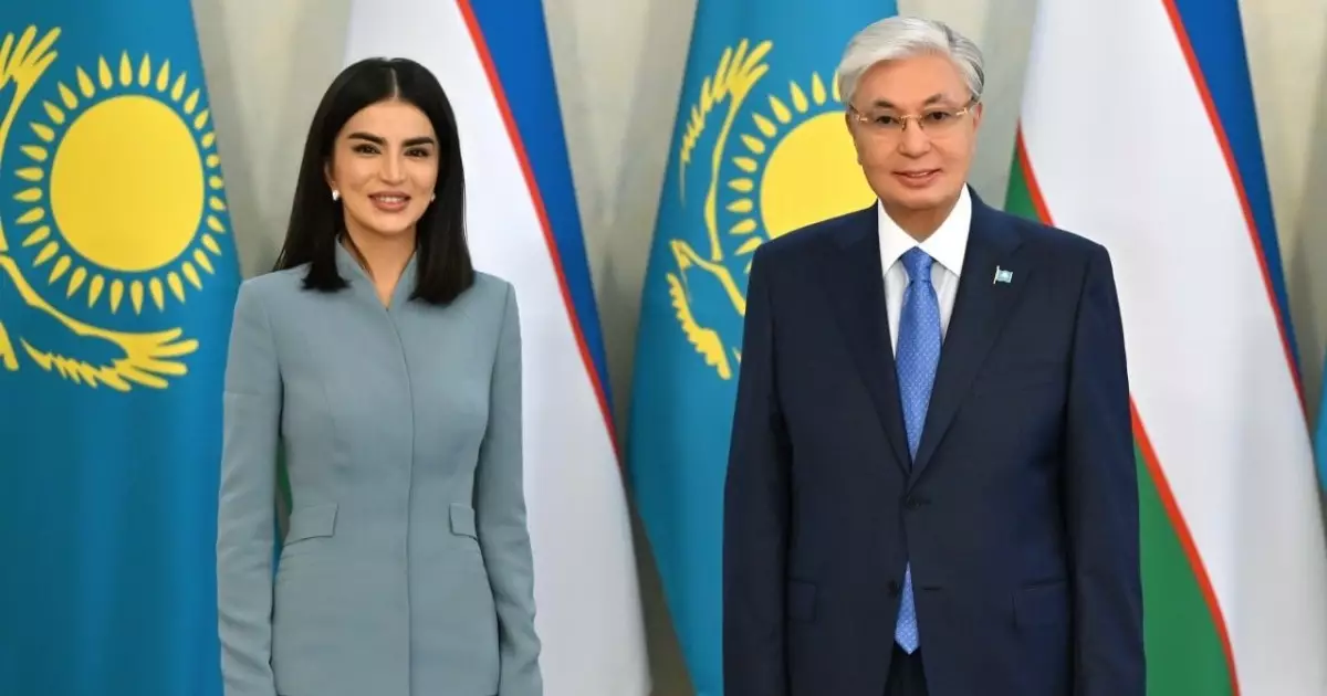  Тоқаев Өзбекстан Президенті Әкімшілігінің басшысы Саида Мирзиёеваны қабылдады 