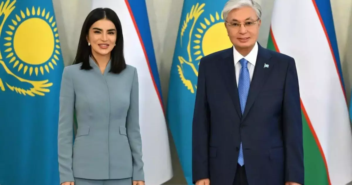  Тоқаев Өзбекстан президенті әкімшілігінің басшысы Саида Мирзиёевамен кездесті 