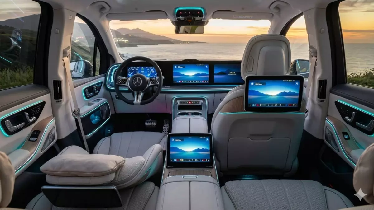 Mercedes-Benz начал выпуск нового электрического вэна VLE
