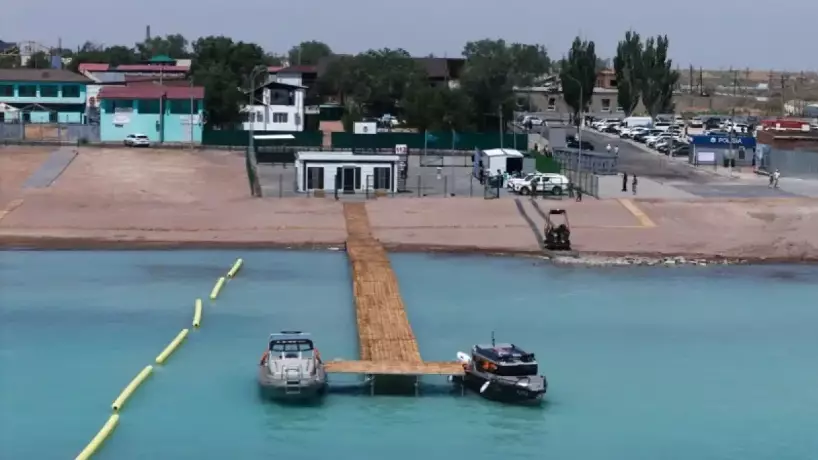 Балқаш көлінің жағалауында жаңа құтқару станциясы ашылды