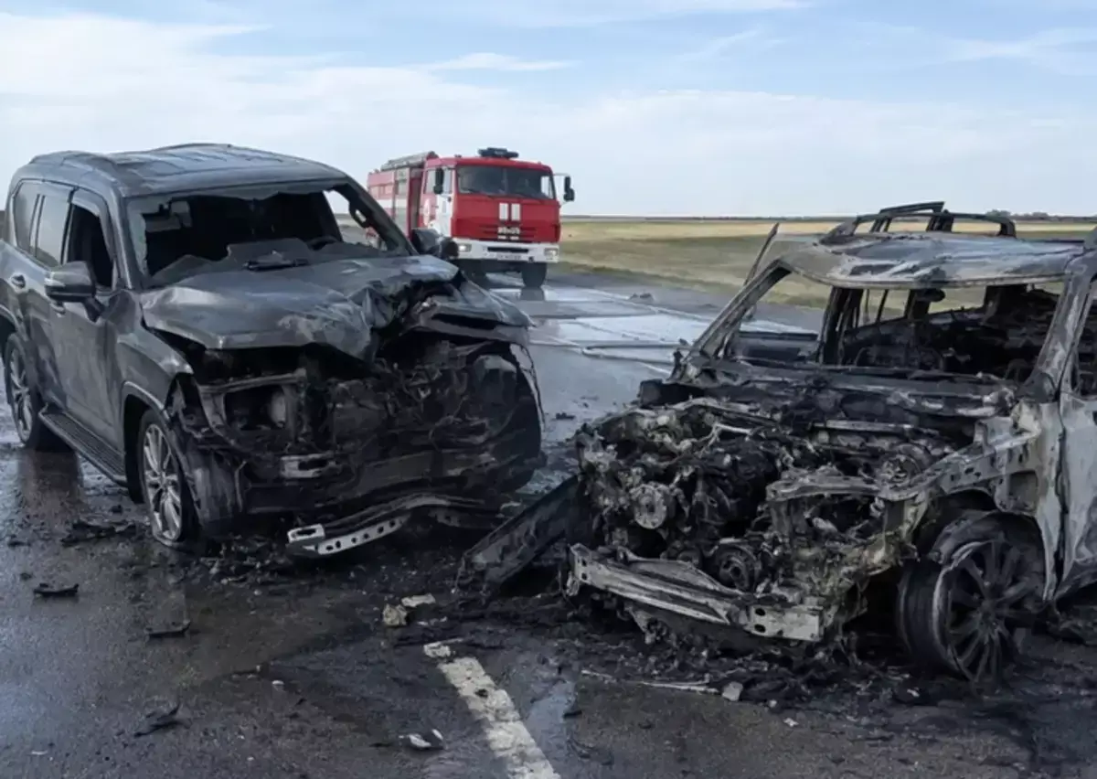 Жуткое столкновение трех авто на трассе под Астаной унесло пять жизней - новости на Lada.kz 22.06.2026