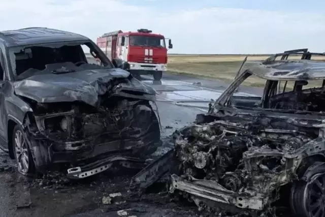 Астана маңында үш көлік соқтығысып, 5 адам қаза тапты
