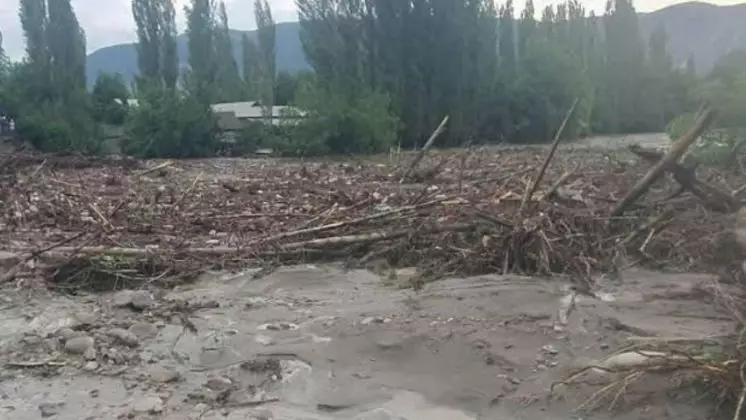 Более 300 домов пострадали из-за селей в Кыргызстане за три дня