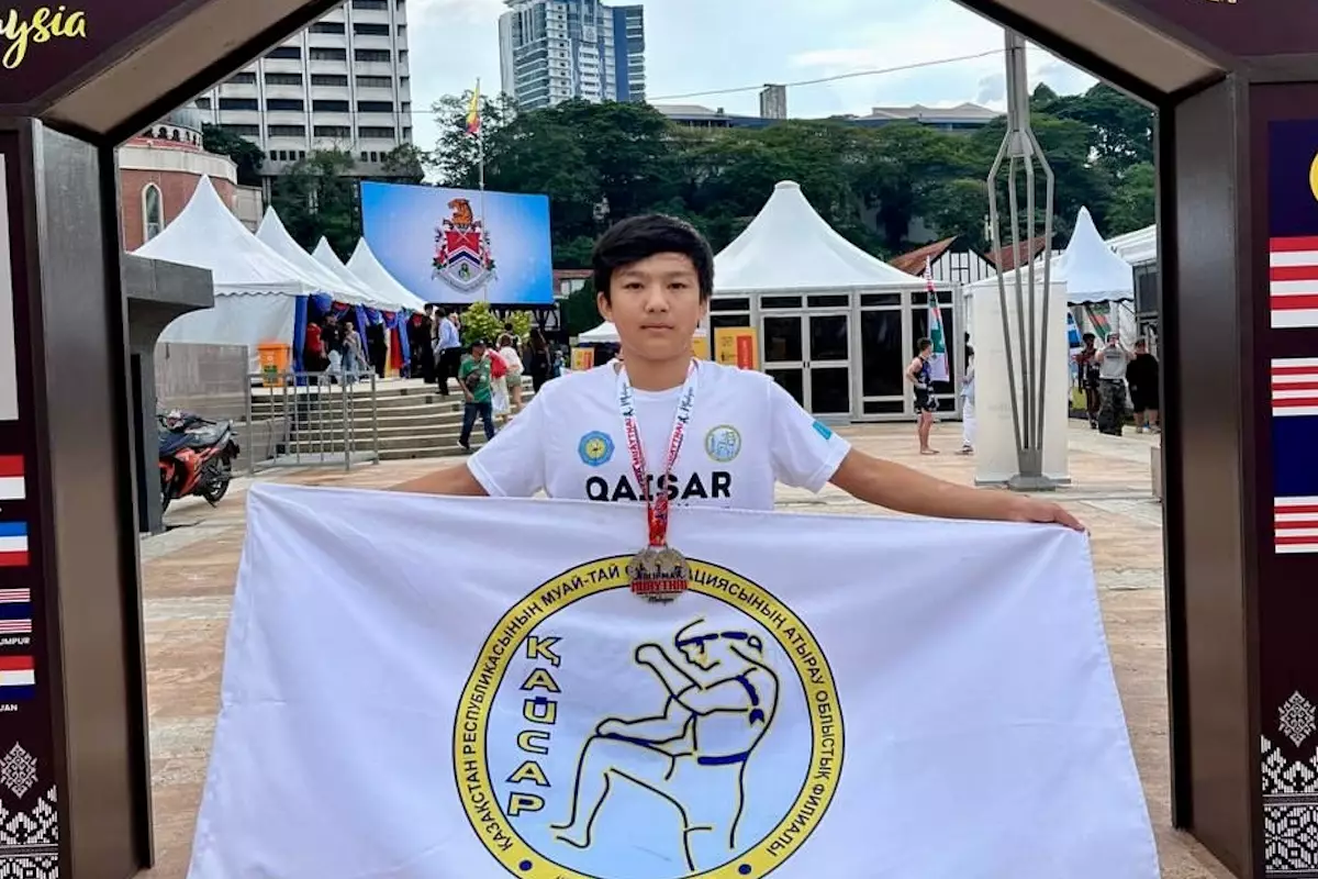 Атырауский школьник выиграл серебро на чемпионате мира в Малайзии