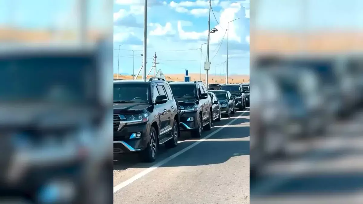 Түркістан облысында түлектердің көлік шеруі айып тұрағымен аяқталды