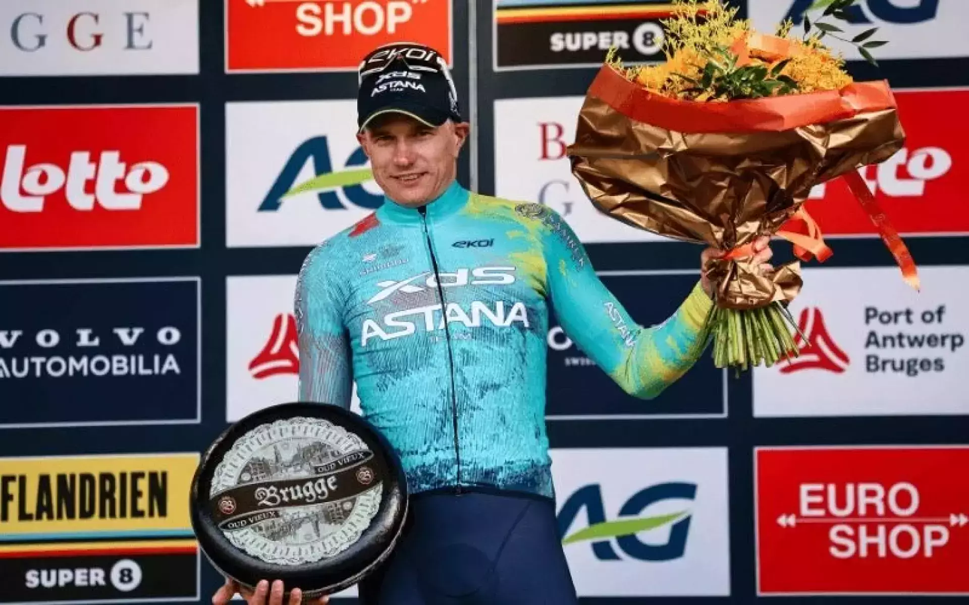Велогонщик XDS Astana Team вошёл в топ-3 финального этапа в Бельгии
