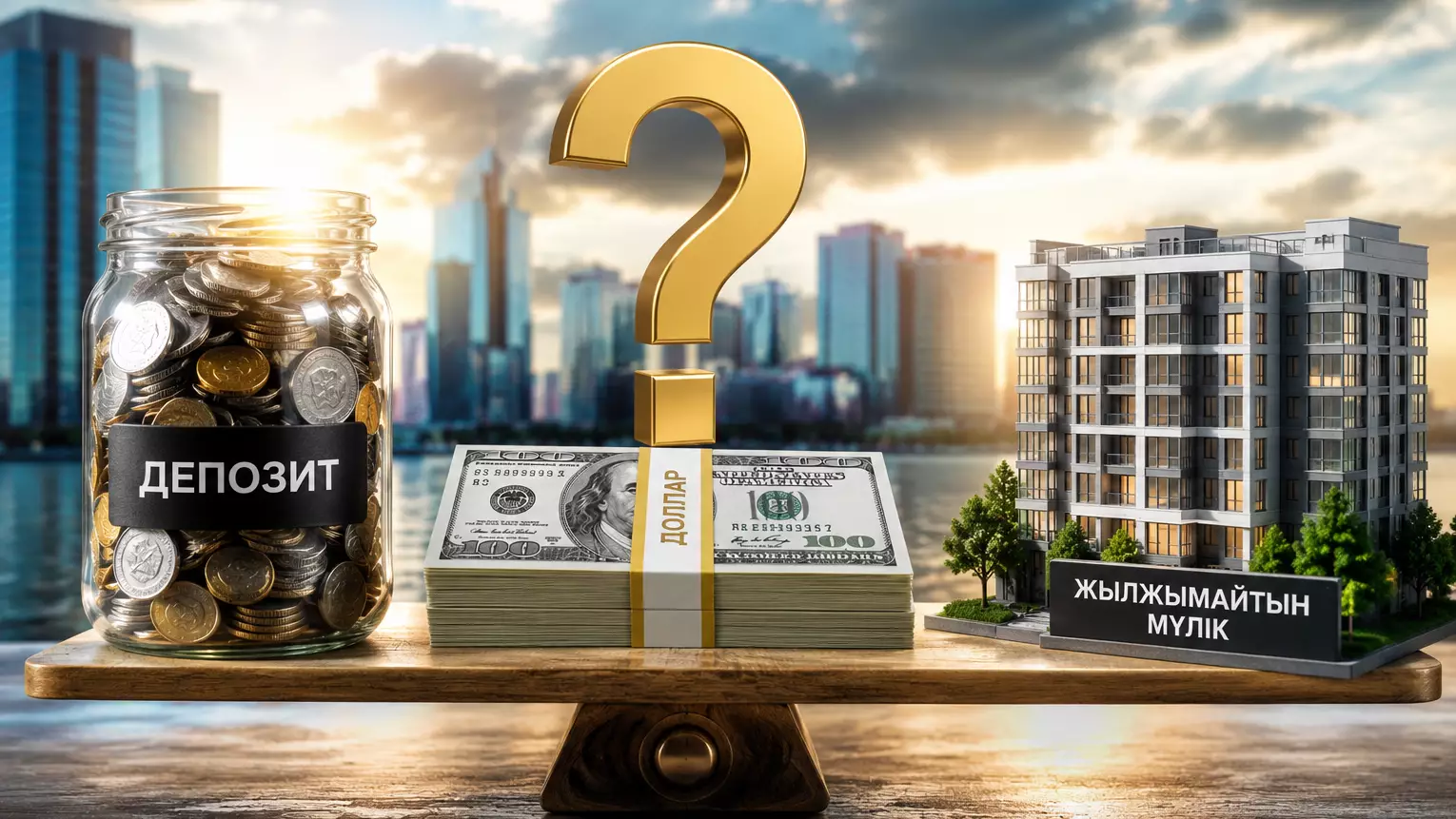 1 млн теңгені 2026 жылы қайда салған тиімді?