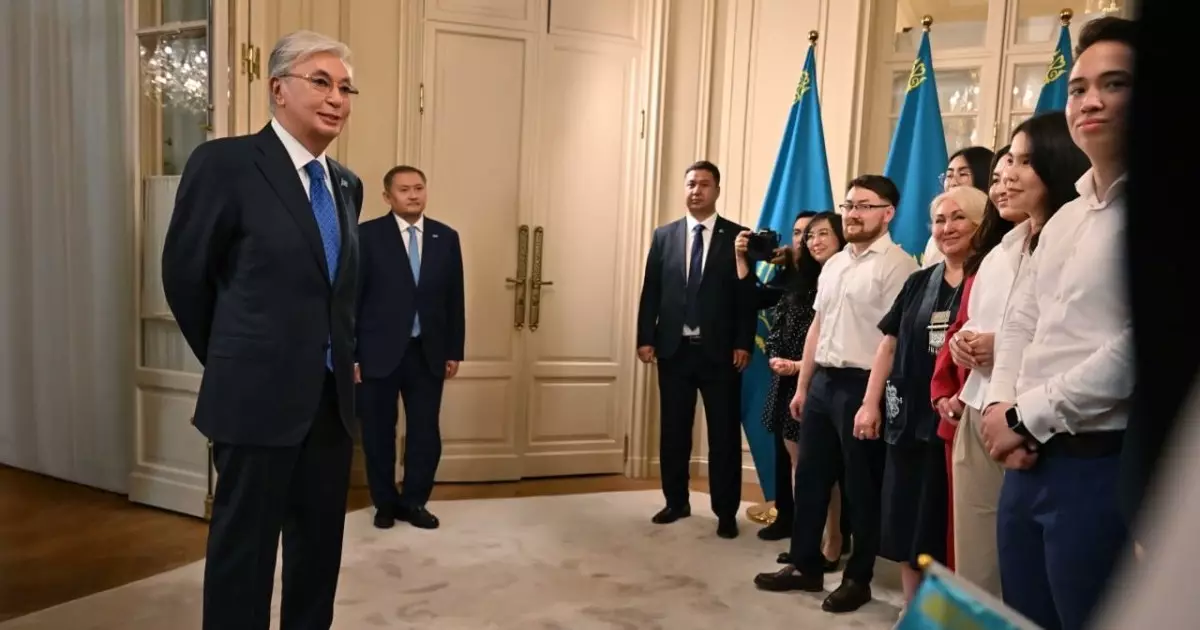  Президент Бельгияда тұратын отандастармен кездесті 