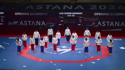 Астанада таеквондодан Алтай Одағы чемпионатының ашылу салтанаты өтті