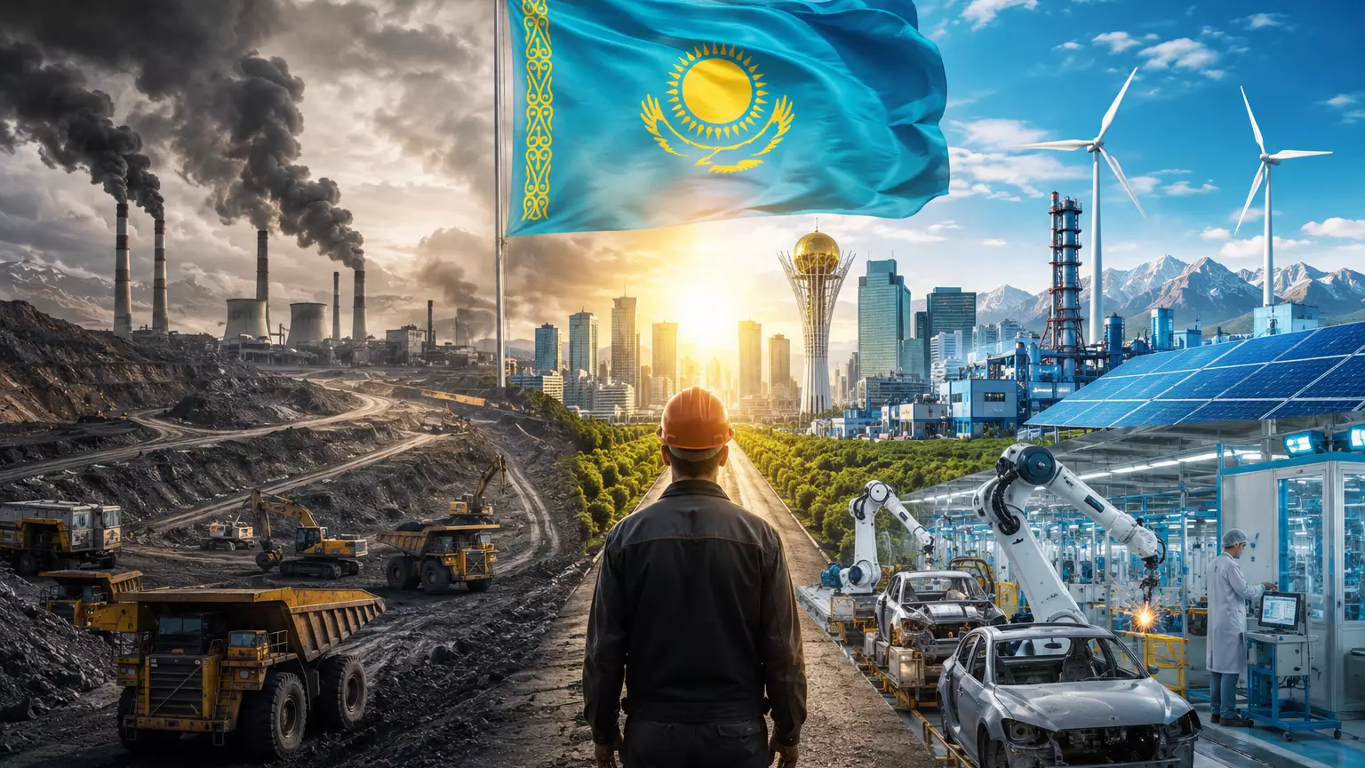 Зауыт көп, өндірістік экономика неге аз?