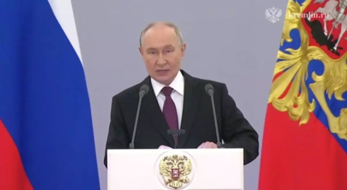 Путин Батыс елдерінің Ресеймен соғысқа дайындалып жатқанын мәлімдеді