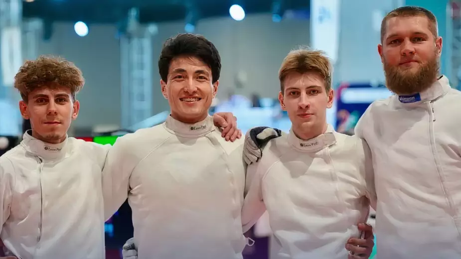 Казахстанские шпажисты стали чемпионами Азии в командных соревнованиях