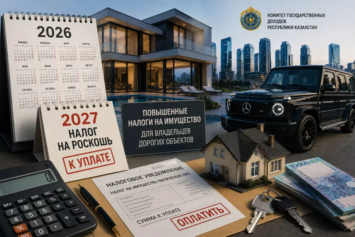 «В этом году никто не будет». В КГД объяснили, когда казахстанцы начнут платить налог на роскошь
