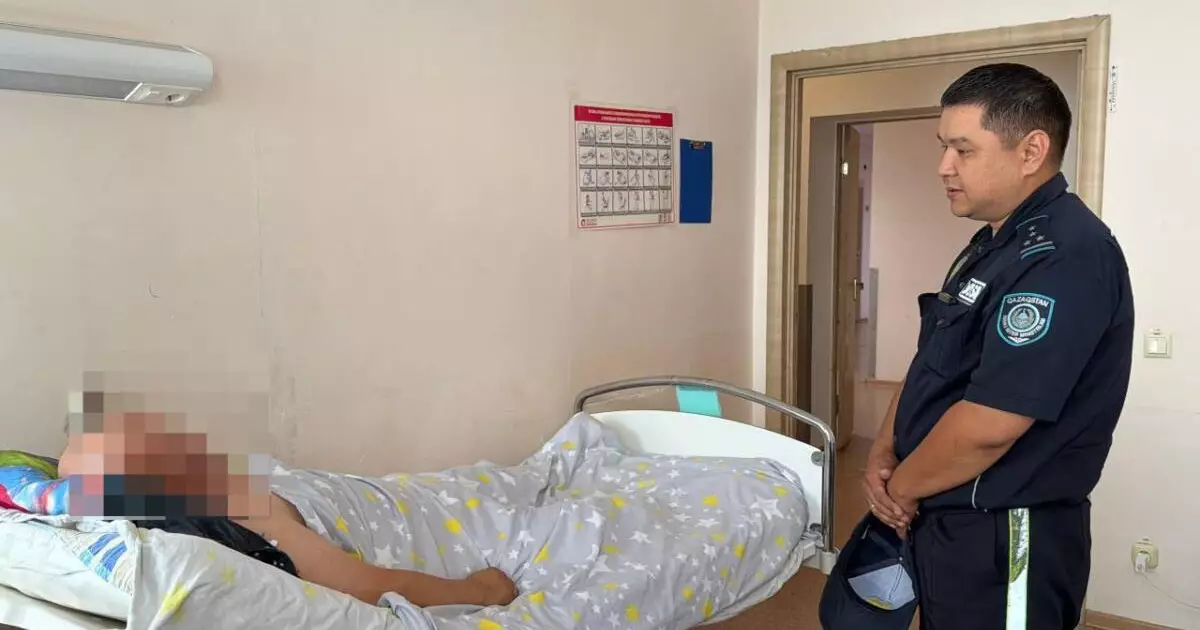   Қостанайда полицейлер жүргізушіні өлімнен құтқарып қалды   