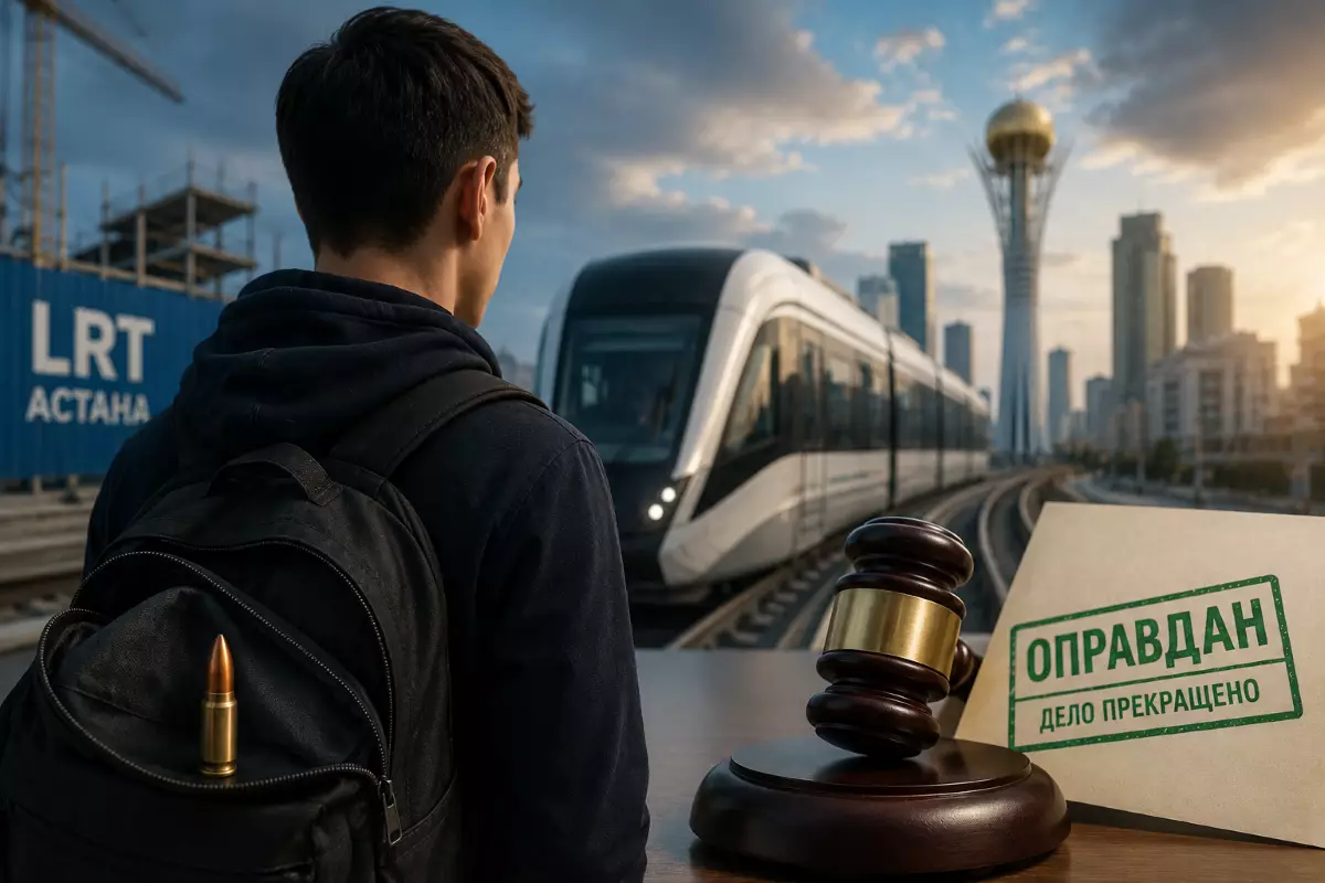 Нашел патрон возле LRT и попал под суд: в Астане вынесли окончательное решение парню