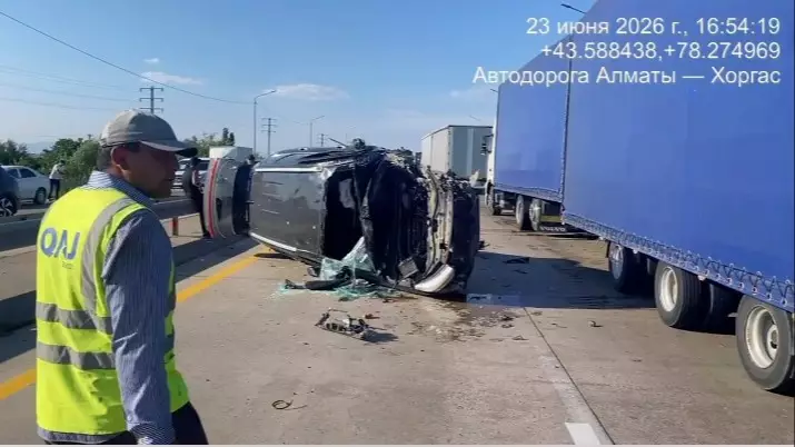  Алматы – Қорғас тасжолындағы жантүршігерлік жол апатынан үш адам қаза тапты 