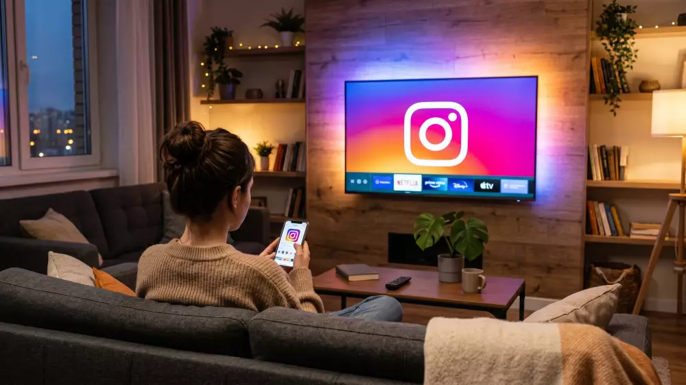Instagram-ды енді теледидардан көруге болады