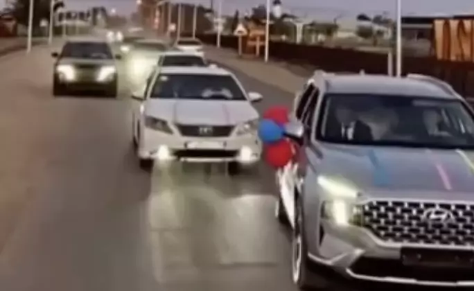 Абай облысында той кортежіне қатысушылар жауапқа тартылды