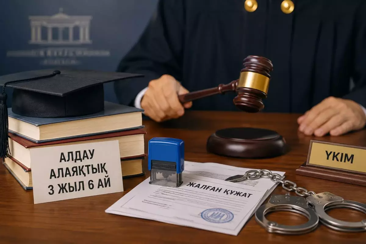 Астанада абитуриенттерді алдаған университет қызметкері 3,5 жылға сотталды