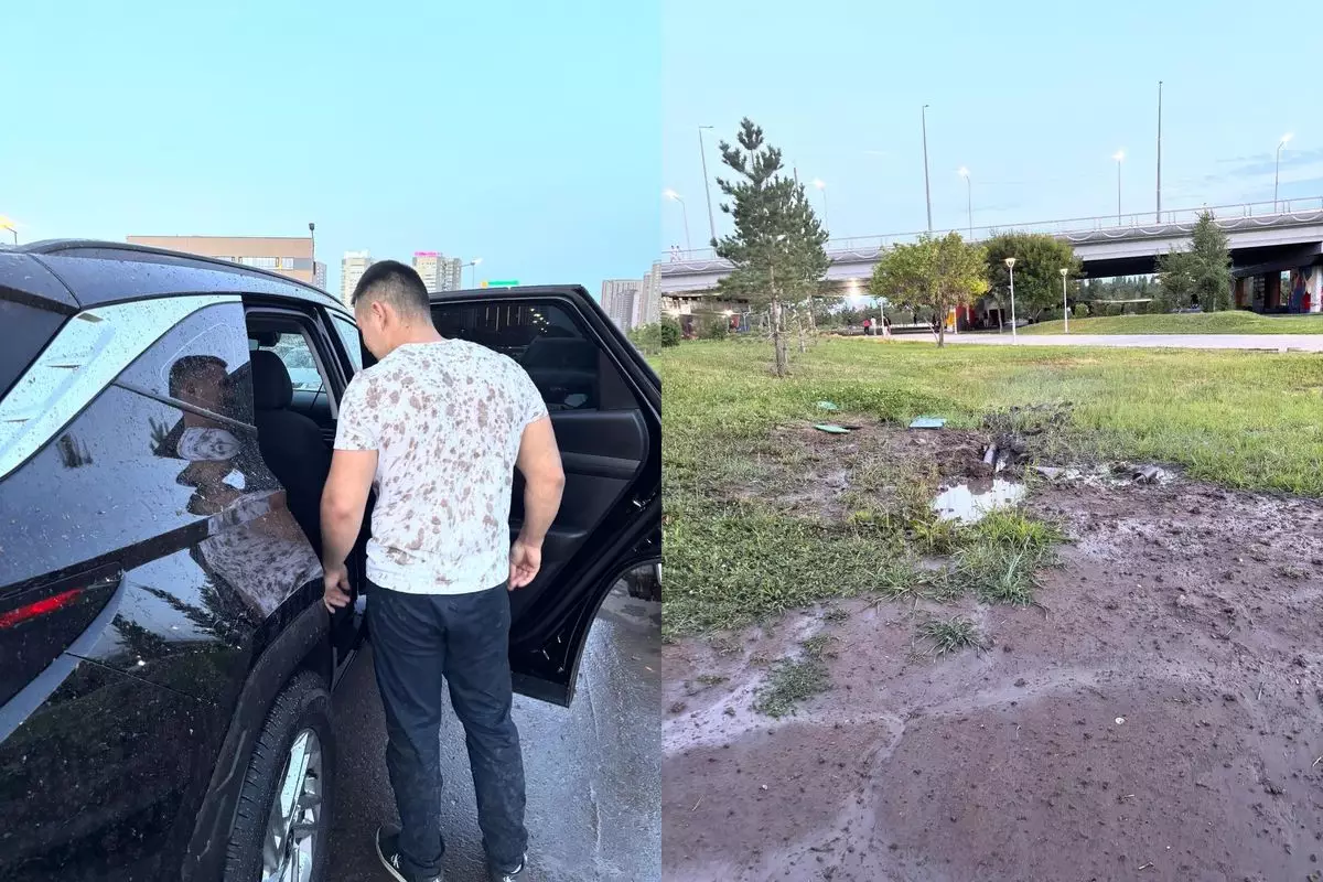 В Астане рядом с семьей с двумя детьми прорвало трубу
