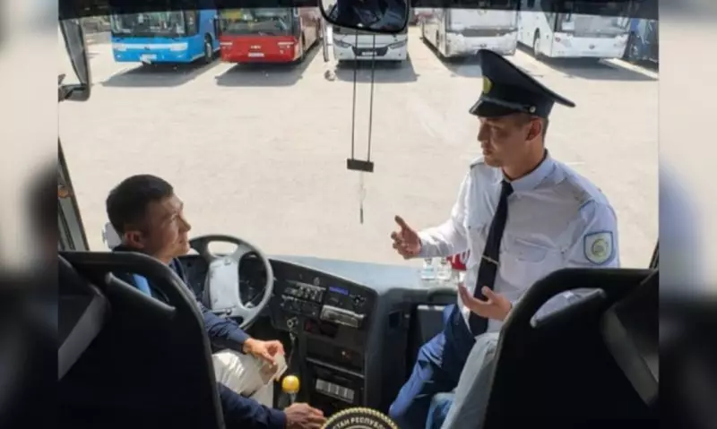 Автобусы массово отправляют на штрафстоянки в Казахстане