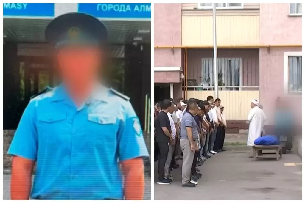 Артында жеті баласы қалды: Алматы өртенген күйі табылған полицей жер қойнына тапсырылды