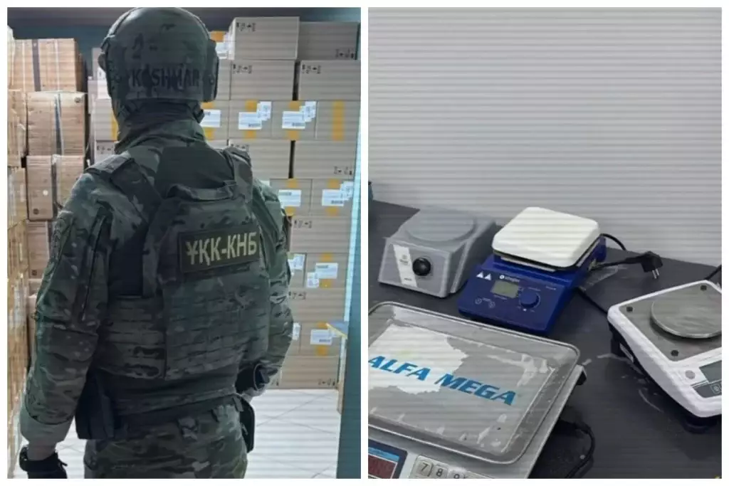 Подпольные цеха и коррупция: в Алматы пресечена масштабная схема по производству и контрабанде лекарств