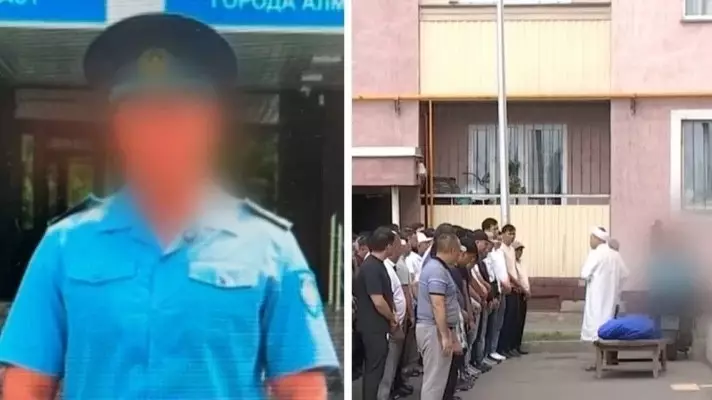  Өртенген мәйіті табылған полицей туралы көршілері сөз қозғады 