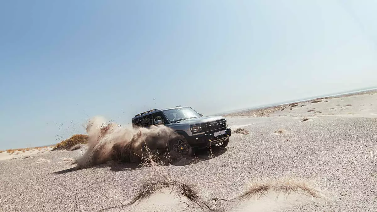 Jetour T2 моделінің  8 сатылы автоматты беріліс қорабы бар жаңа Explorer нұсқасы шықты