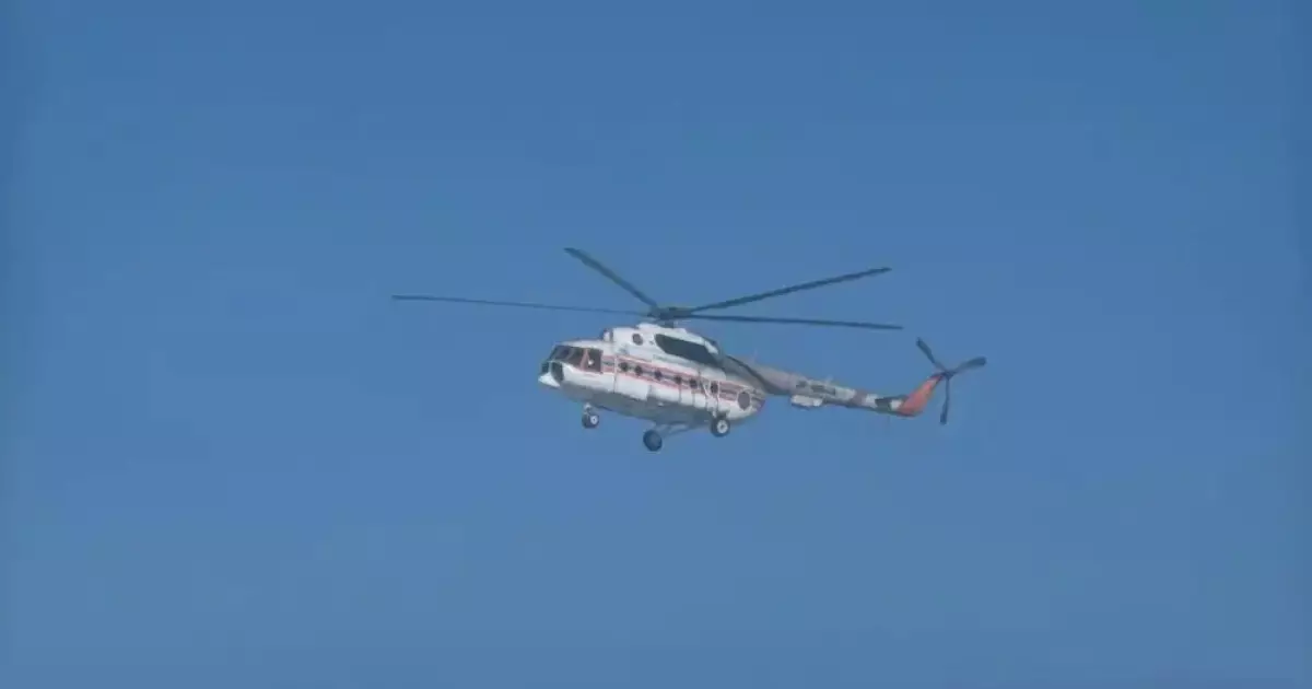  Павлодар маңында тікұшақ апатқа ұшырады 