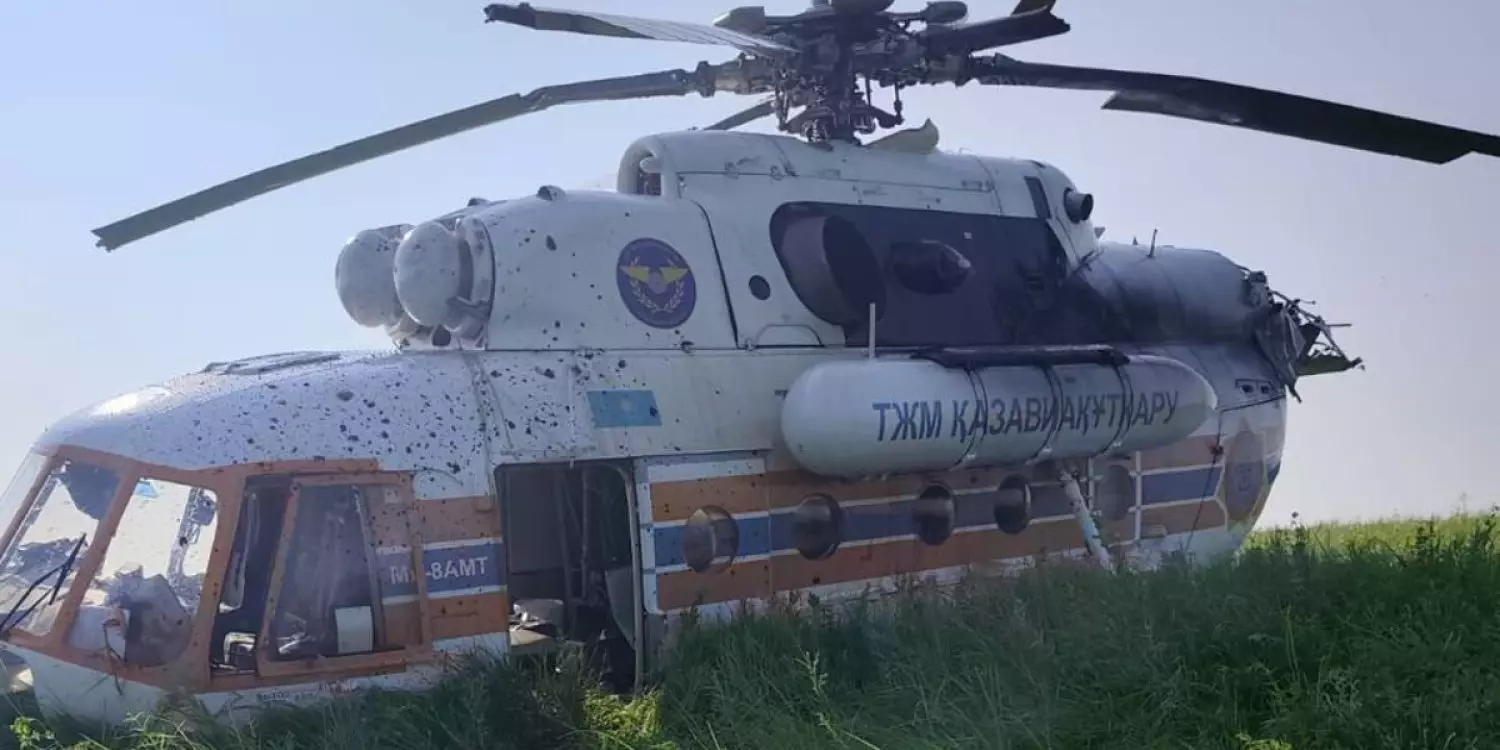 Павлодар облысында 13 адамы бар тікұшақ апатқа ұшырады