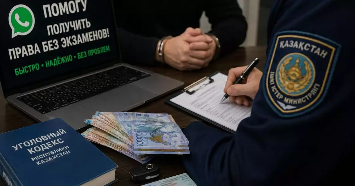  «Жүргізуші куәлігін жасап беремін»: Солтүстік Қазақстанда алаяққа үкім шықты 