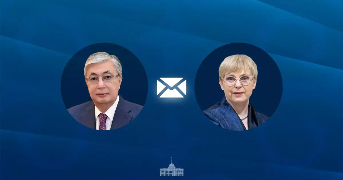   Мемлекет басшысы Словения Президенті Наташа Пирц-Мусарға құттықтау жеделхатын жолдады   