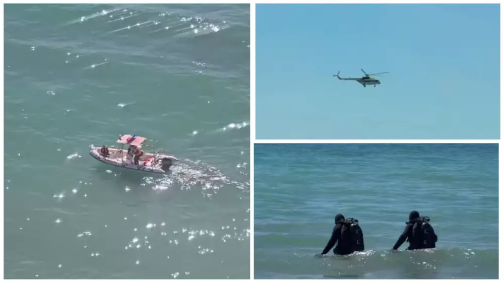 Водолазы, дроны, авиация: в Каспийском море четвертые сутки ищут пропавшего мужчину