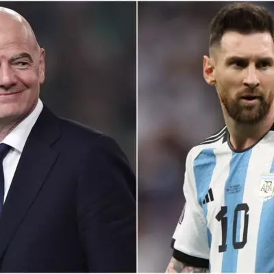 Президент FIFA трогательно поздравил Лионеля Месси