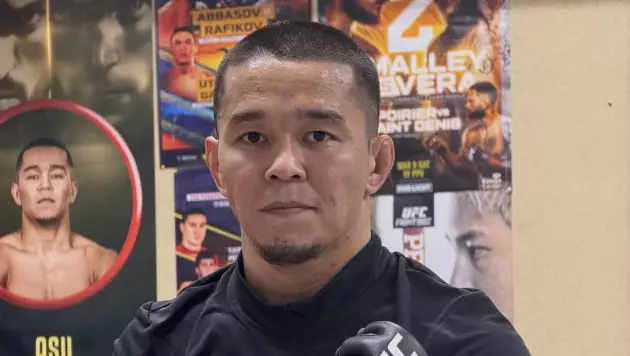 Асу Алмабаев прошел взвешивание перед боем в UFC