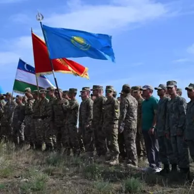 Курсанты из Астаны выиграли экстремальную военную игру на сборе «Айбын»