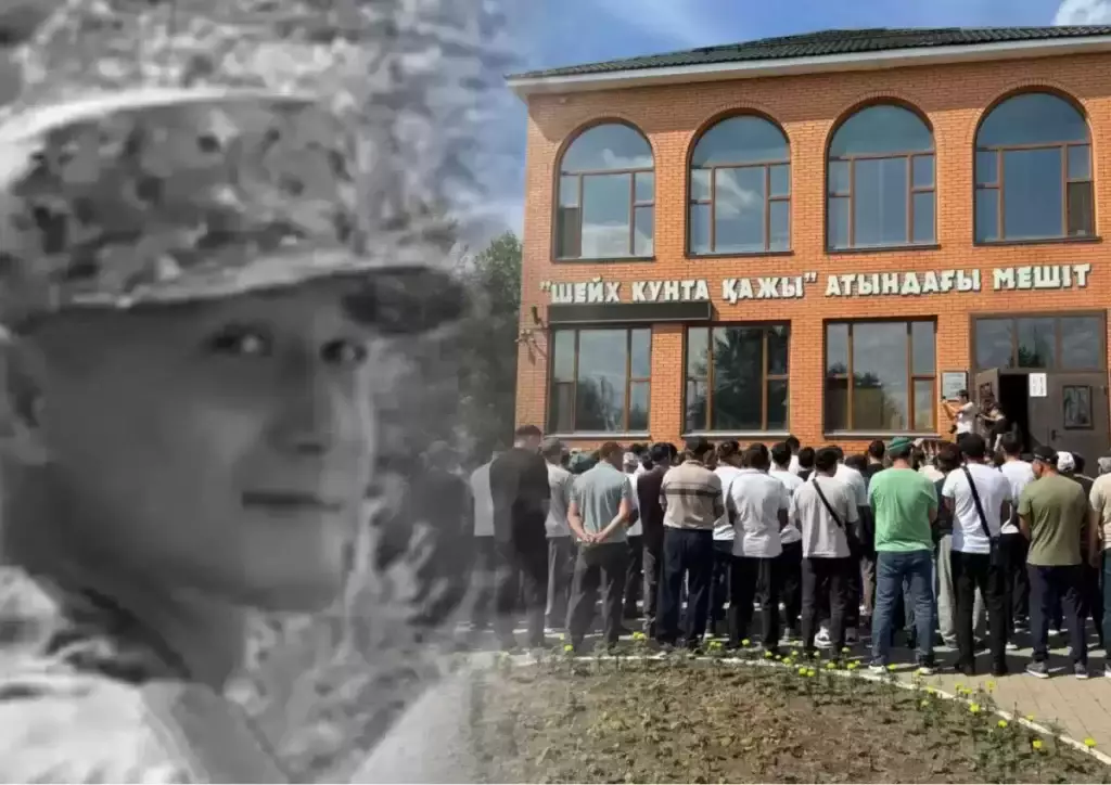 Астана жұртшылығы сарбаз Ербаян Мұхтарды ақтық сапарға шығарып салды