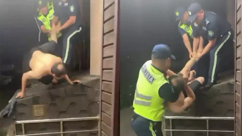 Полицейские отлупили астанчанина за нежелание жить - видео