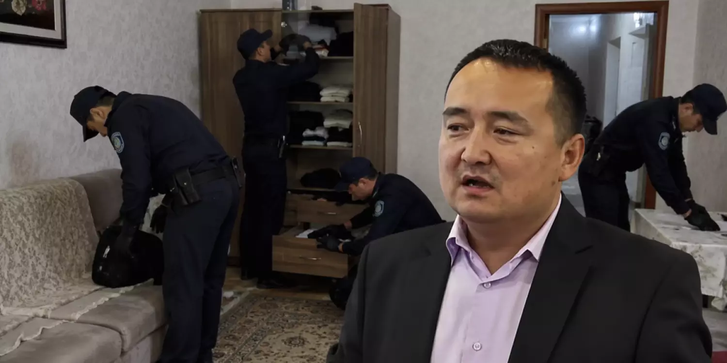 Таңғы сағат 6-да басып кірген: Серікжан Біләштің әпкесінің үйіне полиция тінту жүргізді