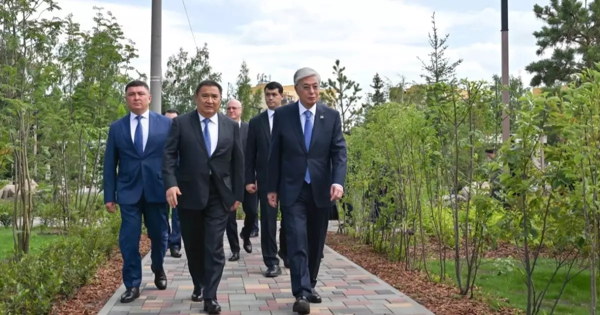  Президент Щучинск қаласындағы бірқатар нысанды аралап көрді 