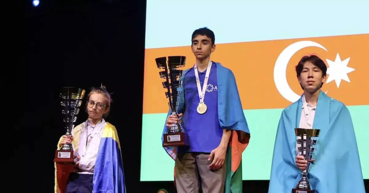  15 жастағы Қазақстандық шахматшы әлем чемпионатында медаль жеңіп алды 