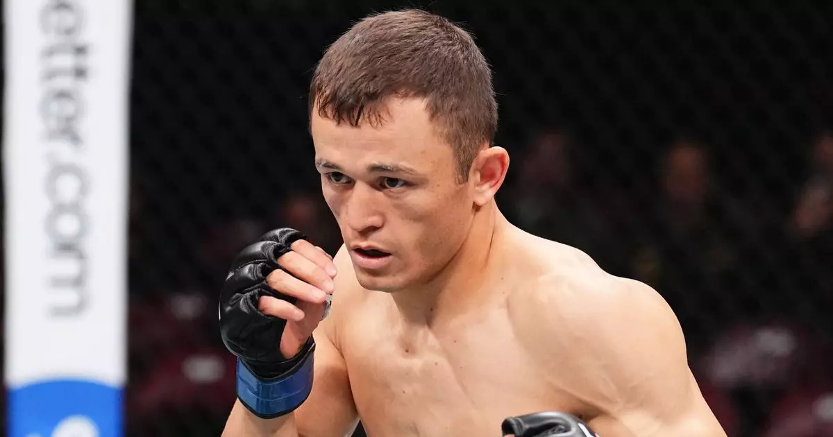   Бекзат Алмахан Бакудегі UFC турнирінде жеңіліп қалды   