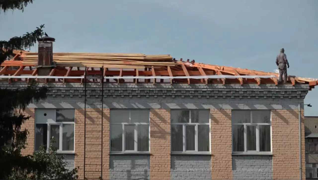 Жамбыл облысында мектепті күрделі жөндеу кезіндегі заң бұзушылық анықталды