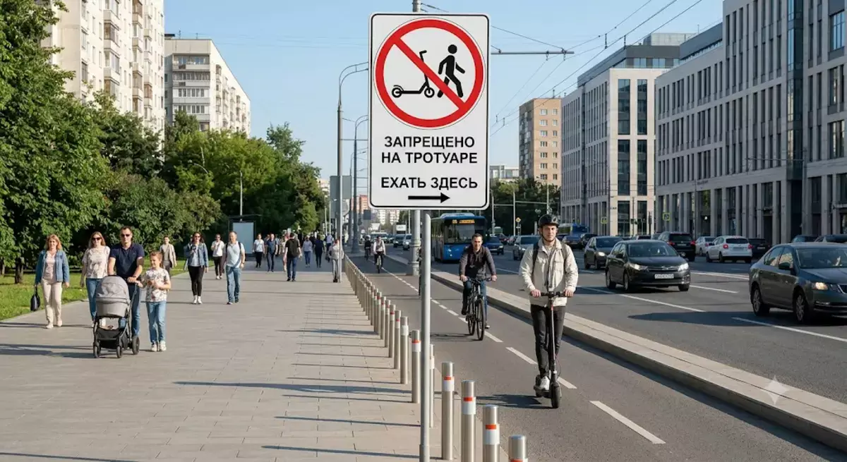 Когда в Казахстане электросамокатчиков начнут штрафовать за езду по тротуарам - новости на Lada.kz 28.06.2026