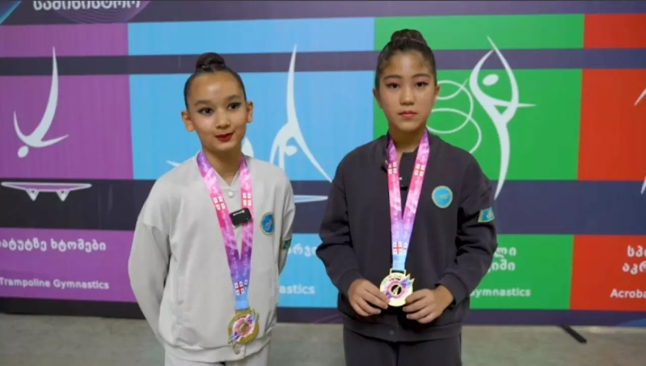 Казахстанские гимнастки взяли 12 медалей на Tbilisi Cup