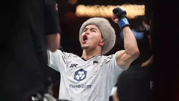 Алмабаев вошёл в историю после досрочной победы в UFC